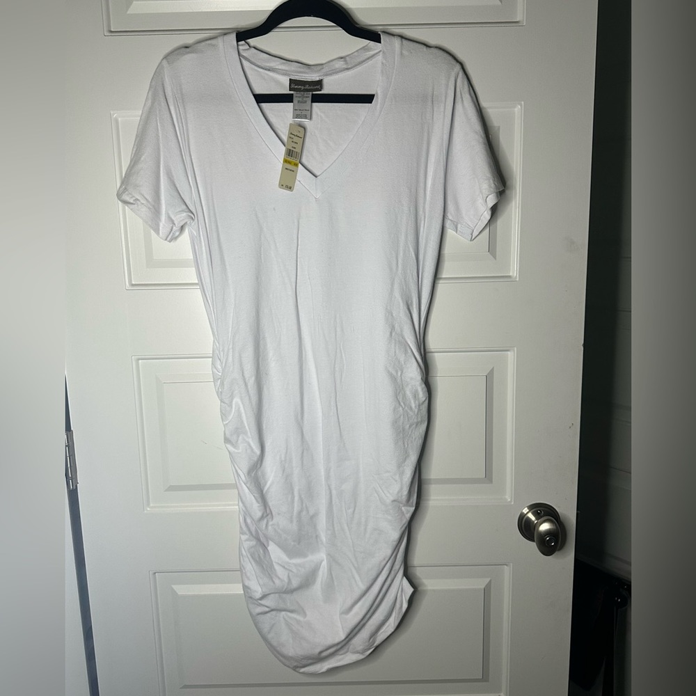 New with tags Tommy Bahama ruched shirt dress